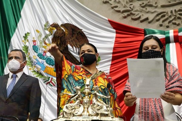 Eligen a Dulce María Sauri para fungir como presidenta de la Mesa Directiva en Diputados