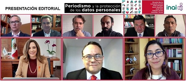 PRESENTA INAI LIBRO PERIODISMO Y LA PROTECCIÓN DE DATOS PERSONALES