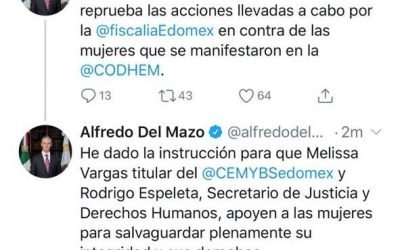 REPRUEBA DEL MAZO ACCIONES DE LA FISCALÍA GENERAL DE JUSTICIA DEL EDOMÉX