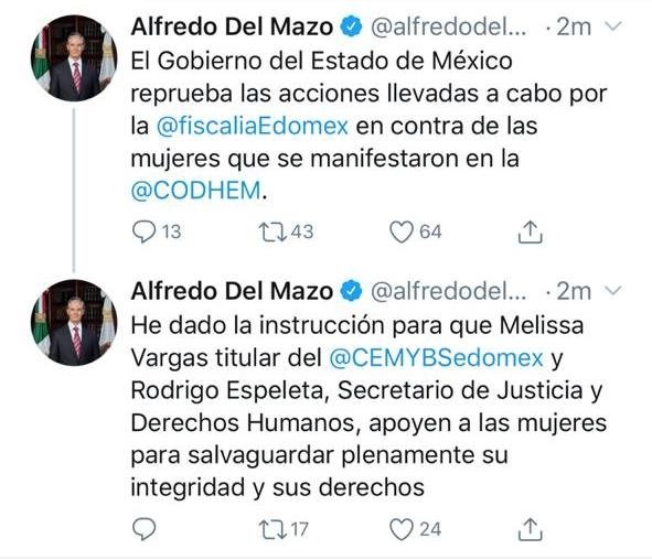 REPRUEBA DEL MAZO ACCIONES DE LA FISCALÍA GENERAL DE JUSTICIA DEL EDOMÉX
