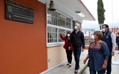 INICIA ENTREGA DE MATERIALES PARA MEJORAR INFRAESTRUCTURA EN ESCUELAS