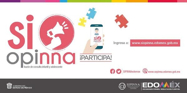 IMPLEMENTA SIPINNA EDOMÉX BUZÓN DIGITAL PARA CONSTRUIR POLÍTICAS PÚBLICAS A FAVOR DE NIÑAS, NIÑOS Y ADOLESCENTES