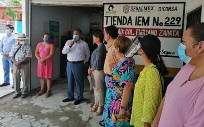 Abren tiendas Segalmex atendidas por mujeres víctimas de violencia