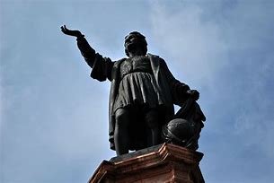 Retiran escultura Cristóbal Colón de Paseo de la Reforma
