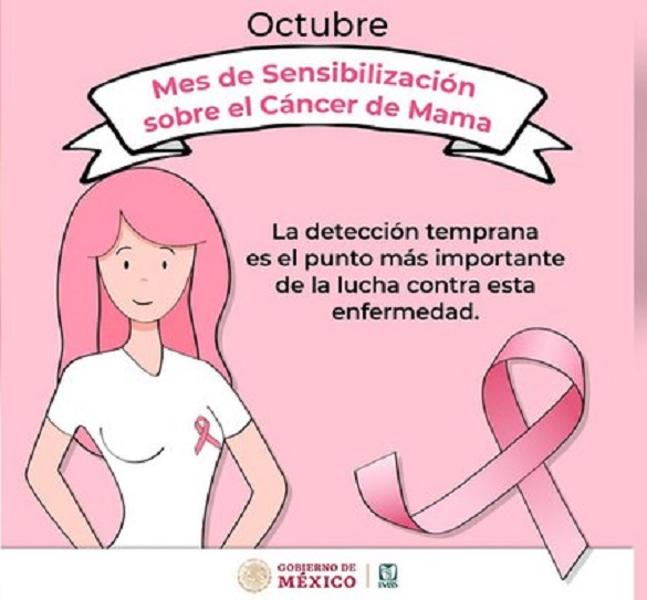 Senadoras y senadores de la República se solidarizan con la lucha contra el cáncer de mama