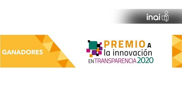 ELIGEN A LOS GANADORES DEL PREMIO A LA INNOVACIÓN EN TRANSPARENCIA 2020