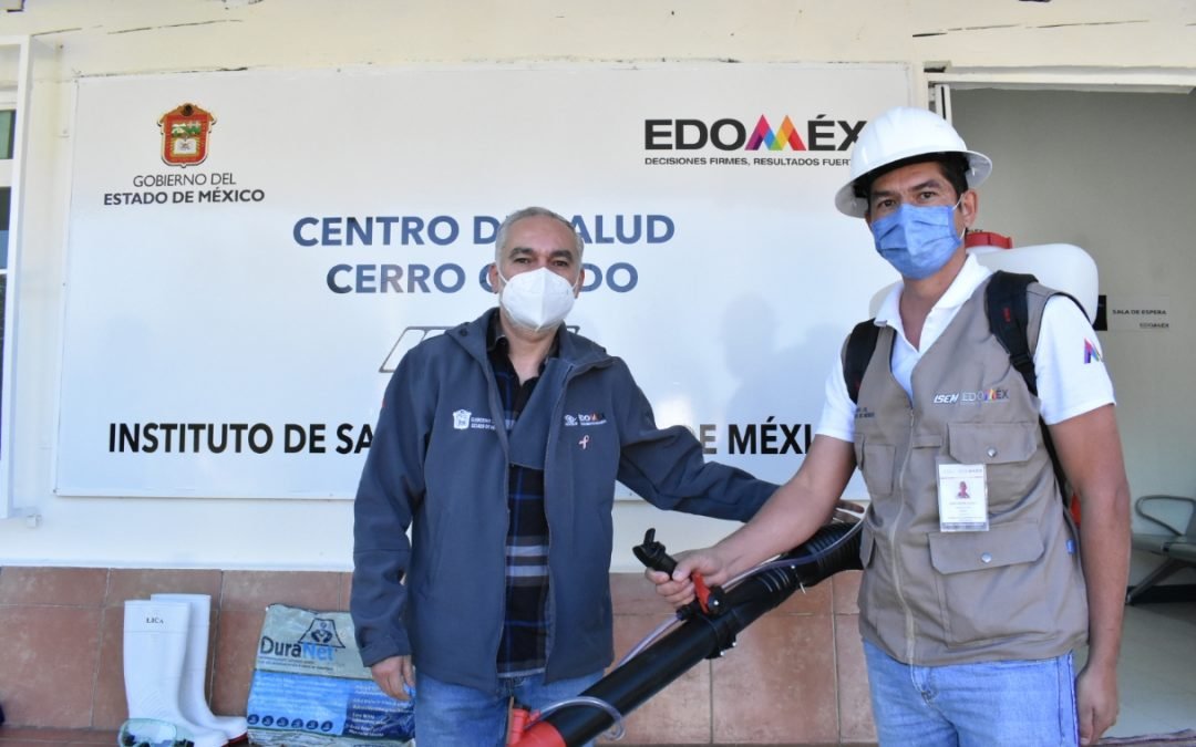 ENTREGA SALUD EDOMÉX EQUIPO PARA ACTIVIDADES DE PREVENCIÓN DE DENGUE, ZIKA Y CHIKUNGUNYA