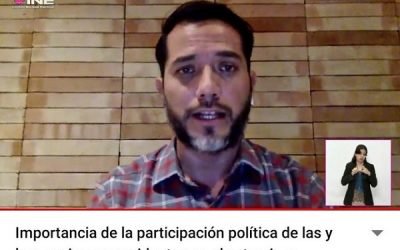 Mauricio Huesca, consejero electoral expone desafíos en elección de Diputación Migrante