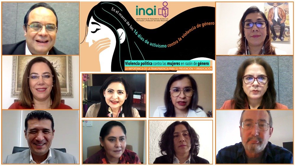 INAI, COMPROMETIDO CON EL COMBATE A LA VIOLENCIA POLÍTICA CONTRA LAS MUJERES*