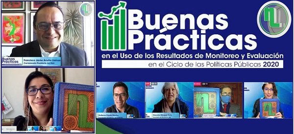 POR BUENAS PRÁCTICAS EN EL USO DE LOS RESULTADOS DE MONITOREO Y DE EVALUACIÓN, INAI RECIBE RECONOCIMIENTO