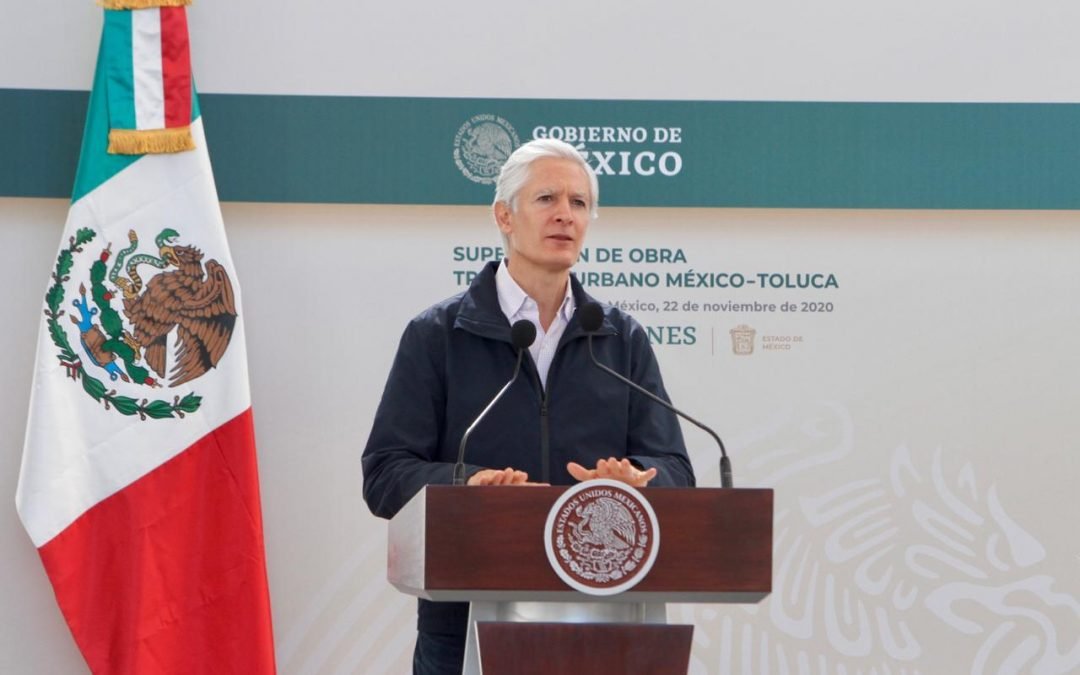 SON EL TREN INTERURBANO MÉXICO-TOLUCA Y EL AEROPUERTO INTERNACIONAL “FELIPE ÁNGELES” OBRAS QUE TRAERÁN DESARROLLO Y BIENESTAR AL EDOMÉX: ALFREDO DEL MAZO