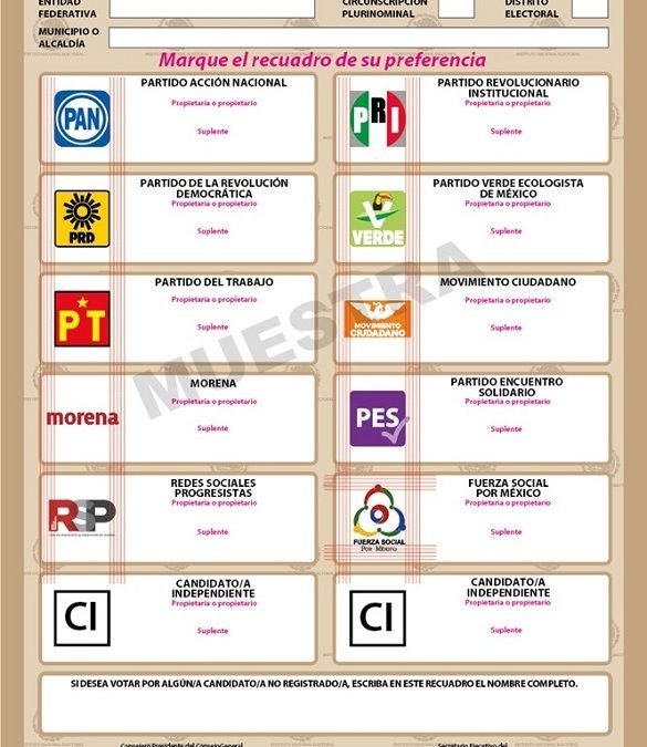 Realiza INE revisión final y recaba visto bueno de los partidos sobre la impresión de sus emblemas en la boleta y documentación electoral