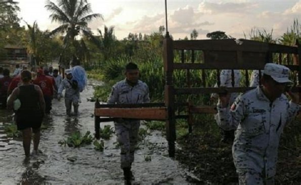 TRAS AFECTACIÓN POR INUNDACIONES, SE RECUPERA GRADUALMENTE LA VIDA COTIDIANA EN TABASCO: CNPC