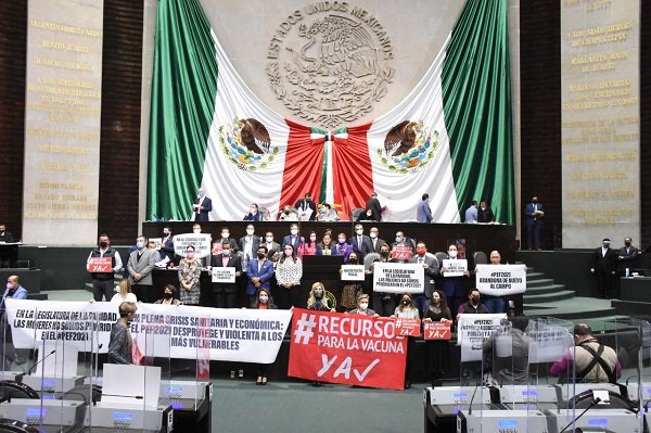 En sesión semipresencial se aprueba por primera vez el PEF en Cámara de Diputados
