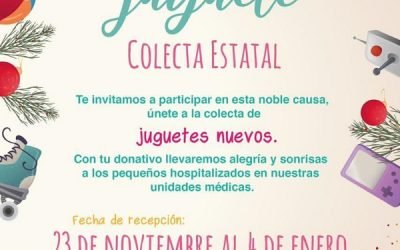 INVITAN AUTORIDADES MEXIQUENSES A LA COLECTA ESTATAL “MI JUGUETE”