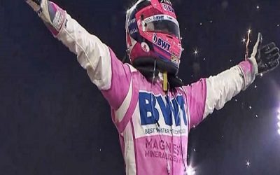 Checo Pérez fue elegido el piloto del día en el Gran Premio de Bahréin