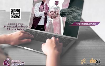 Inaugura IPN 2ª Feria Virtual del Empleo y Servicio Social 2021
