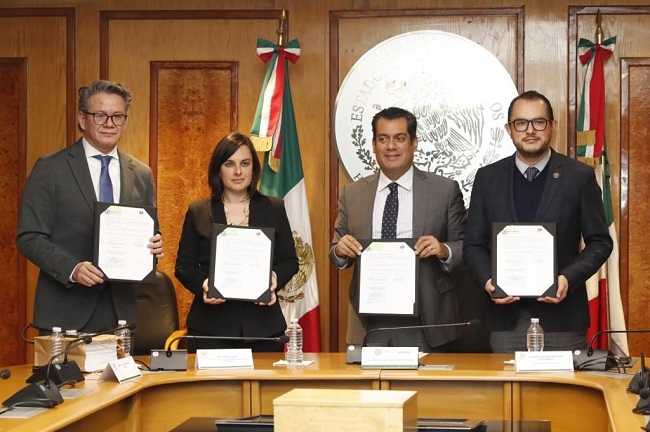 Cámara de Diputados firma Convenio de Colaboración con la Academia Interamericana de Derechos Humanos