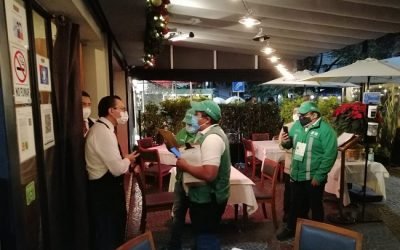 AUTORIDADES MEXIQUENSES SUPERVISAN LA APLICACIÓN DE MEDIDAS SANITARIAS EN ESTABLECIMIENTOS