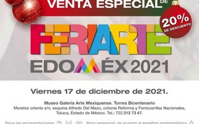 ORGANIZA EDOMÉX FERIARTE, VENTA ESPECIAL CON DESCUENTOS PARA ADQUIRIR ARTE COMO UNA FORMA DE INVERSIÓN