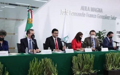 Se reúnen autoridades electorales, administrativas y jurisdiccionales, con las presidencias de los 32 tribunales electorales estatales