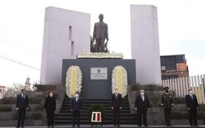 CONMEMORAN EL XLVI ANIVERSARIO LUCTUOSO DEL EXGOBERNADOR DEL ESTADO DE MÉXICO, ALFREDO DEL MAZO VÉLEZ