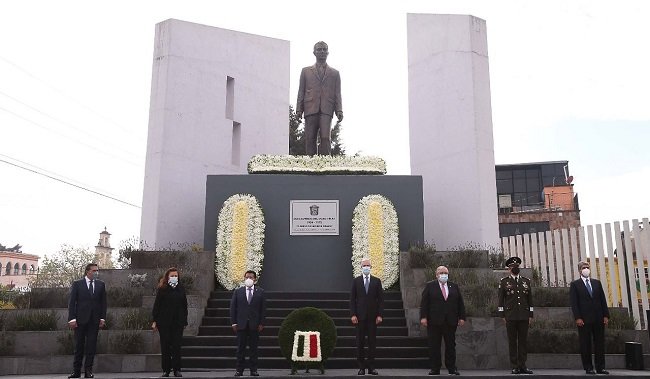 CONMEMORAN EL XLVI ANIVERSARIO LUCTUOSO DEL EXGOBERNADOR DEL ESTADO DE MÉXICO, ALFREDO DEL MAZO VÉLEZ