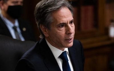 Llega Blinken a Israel para promover una tregua en la Franja de Gaza