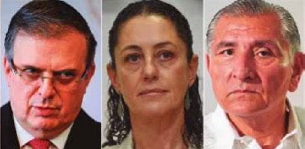 INE niega medidas cautelares solicitadas por el PRI contra Sheinbaum, Ebrard y  Adan Augusto, por actos anticipados de precampaña y campaña