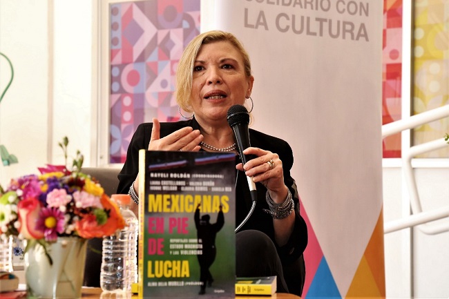 PRESENTAN LIBRO “MEXICANAS EN PIE DE LUCHA” EN EL MARCO DE LA JORNADA NARANJA