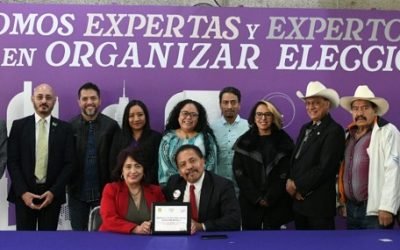 IECM y Fundación impulsarán actividades democráticas y de educación cívica en el extranjero