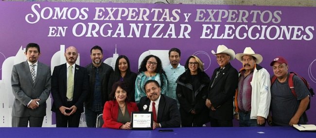IECM y Fundación impulsarán actividades democráticas y de educación cívica en el extranjero