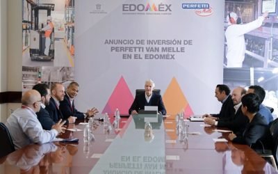 LA EMPRESA PERFETTI VAN MELLE, INVERTIRA EN EDOMEX 40 MILLONES DE EUROS EN SU PLANTA DE TOLUCA: DEL MAZO
