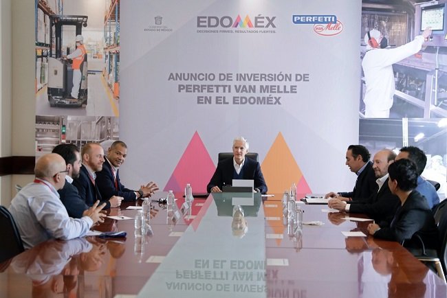 LA EMPRESA PERFETTI VAN MELLE, INVERTIRA EN EDOMEX 40 MILLONES DE EUROS EN SU PLANTA DE TOLUCA: DEL MAZO