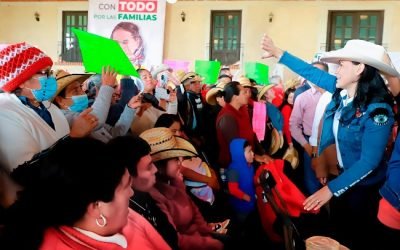 LOS PRIISTAS MEXIQUENSES ESTÁN LISTOS PARA RECORRER LA ENTIDAD Y DEFENDERLA: ALEJANDRA DEL MORAL