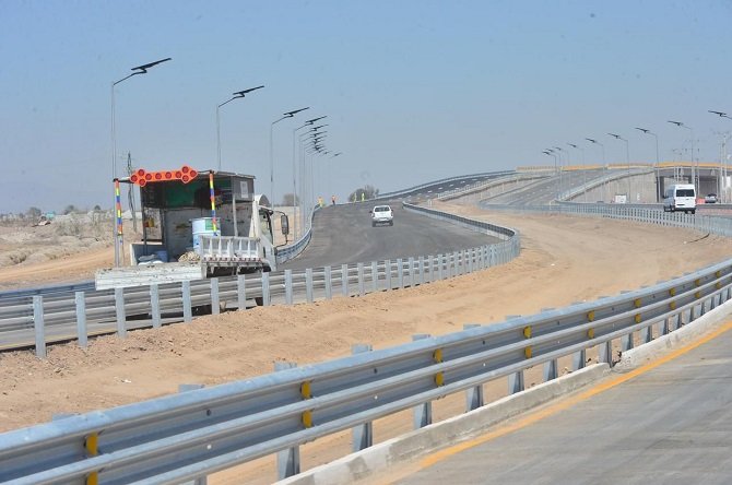 DEL MAZO Y AMLO INAUGURAN LA VIALIDAD PRINCIPAL DE ACCESO AL AIFA