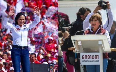 Cerrada elección entre Alejandra Del Moral y Delfina Gómez por la gubernatura mexiquense