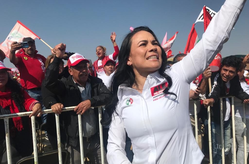«Hoy tomamos Texcoco y vamos a ganar la elección»: Alejandra del Moral