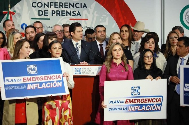 Presenta PAN iniciativa para crear el Fondo de Contingencia Inflacionaria