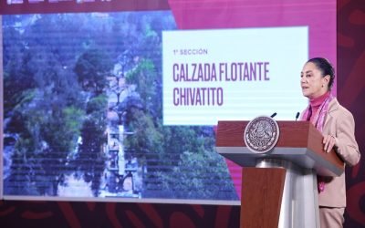 EN NOVIEMBRE ESTARÁ LISTO EL CABLEBÚS QUE CONECTARÁ LAS CUATRO SECCIONES DEL BOSQUE DE CHAPULTEPEC: CLAUDIA SHEINBAUM