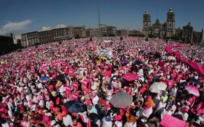 AMLO DESCALIFICA LAS MANIFESTACIONES EN DEFENSA DEL INE PORQUE LE SALIERON MAL LAS CUENTAS:  ZAMBRANO