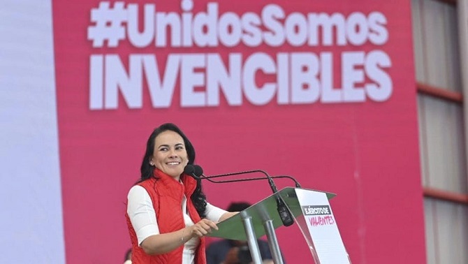 EL ESTADO DE MÉXICO NO SE NEGOCIA, SE GANA EN LAS URNAS: ALEJANDRA DEL MORAL