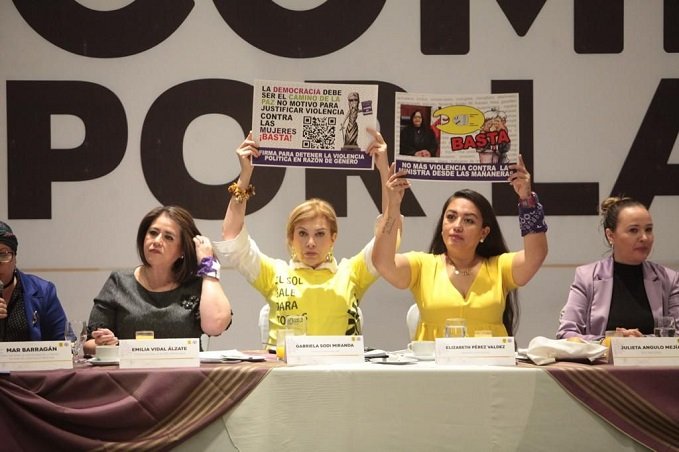 “Compromiso por las mujeres”, lo respaldan legisladoras del PRD
