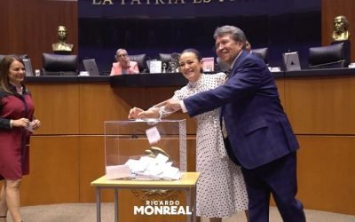 Destaca Monreal consenso del Senado para designar a dos comisionados del INAI