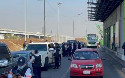 REALIZAN AUTORIDADES MEXIQUENSES CAMPAÑA DE CONCIENTIZACIÓN PARA EVITAR INVASIÓN DEL CARRIL CONFINADO DEL MEXIBÚS