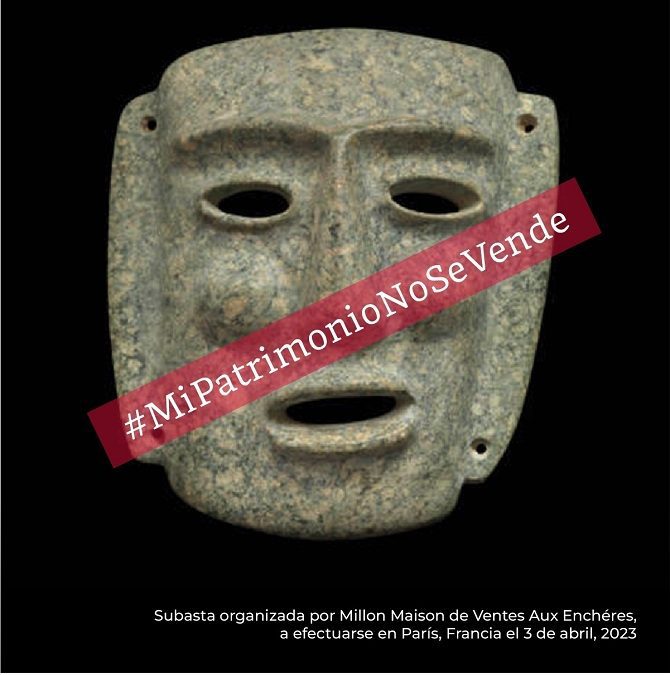 Secretaría de Cultura y el INAH condenan nueva subasta de bienes arqueológicos mexicanos en Francia