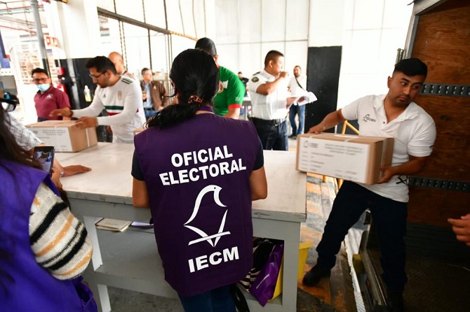 Listos los materiales electorales para proceso ordinario 2023-2024