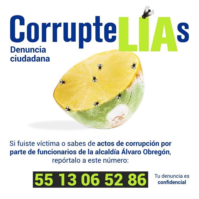 PRESENTA MORENA CDMX CorrupteLÍAs PARA DENUNCIAR ABUSOS Y CORRUPCIÓN EN ÁLVARO OBREGÓN