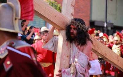 MÁS DE 9 MIL ELEMENTOS PARA LA REPRESENTACIÓN DE LA SEMANA SANTA EN IZTAPALAPA