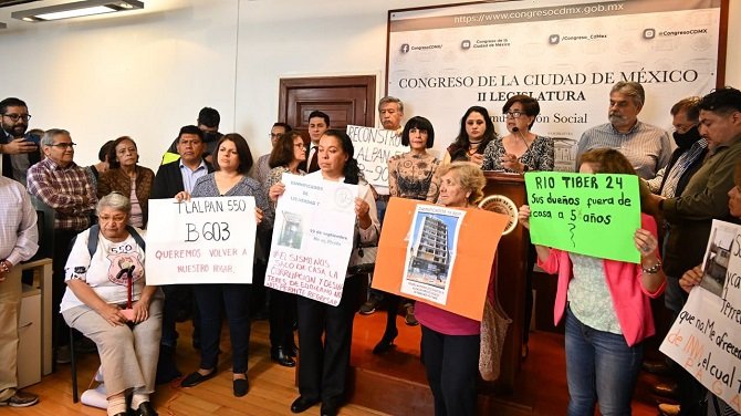 ACUSAN DAMNIFICADOS POR EL SISMO DE 2017 FALTA DE COMPROMISO Y CAPACIDAD DE AUTORIDADES DEL GCDMX